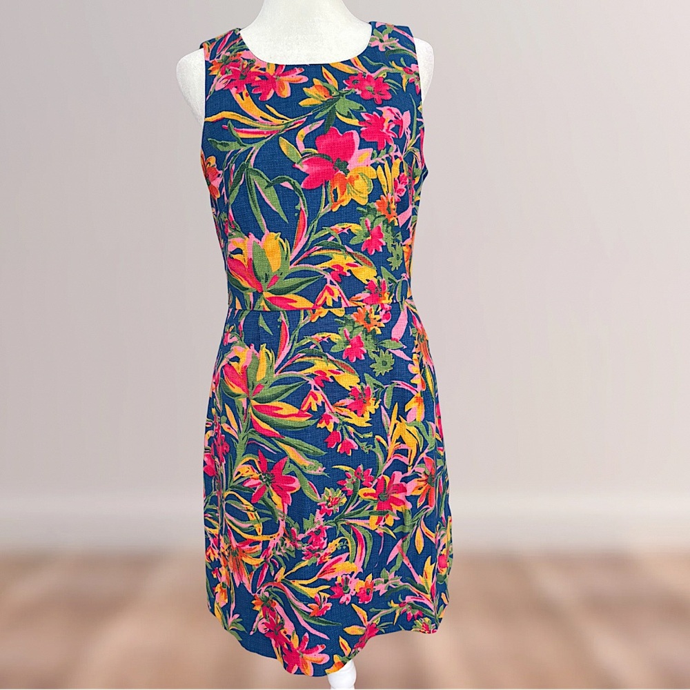 LAST CHANCE |  J. Crew Multicolor Floral Dress | Like New